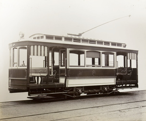 Electric tramway car, Hong Kong