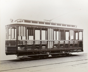 Electric tramway car, Hong Kong