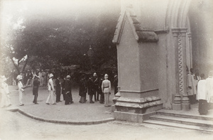 Procession to the thanksgiving service, Queen Victoria's Diamond Jubilee, St John's Cathedral (聖約翰座堂), Hong Kong