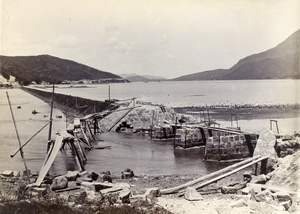 Causeway at Fo Tan (火炭), on the Tai Po Road (大埔公路), New Territories, Hong Kong