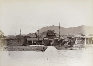 Lung Tsun Stone Bridge (龍津石橋) and Kowloon Walled City, Hong Kong