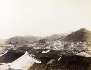 View over Kowloon Walled City (九龍城寨), Hong Kong