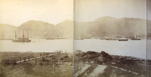 Panorama of Hong Kong Harbour (2)