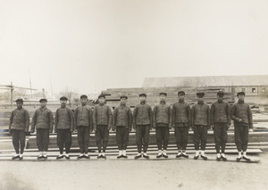 Representatives elected by settlers from China leaving for North Borneo, Tianjin (天津)