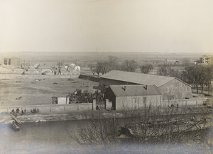 The compound where emigrant families lived in Tianjin (天津) before embarkation for North Borneo