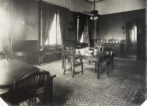 A dining room at the British Consul’s house, Kunming (昆明)