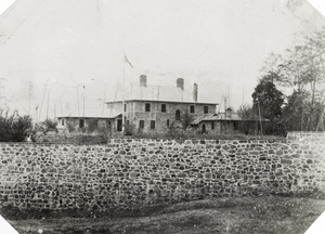 Perimeter wall, British Consulate, Tengchong (騰沖)