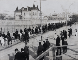 Patrol of the Legation Guards, Legation Street, Beijing, 1912