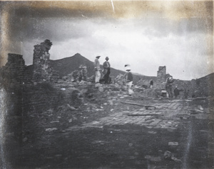 Damaged city wall, Nanjing (南京市)