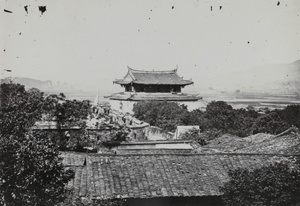 City walls and a gate tower