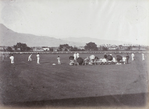 Tennis match at Recreation Ground, Foochow