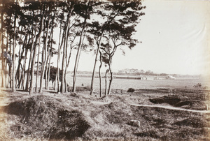 Fields and racecourse, Foochow