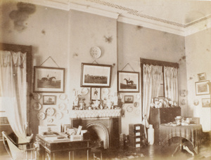 J.C. Oswald's bedroom, 'Tai Hing', Foochow