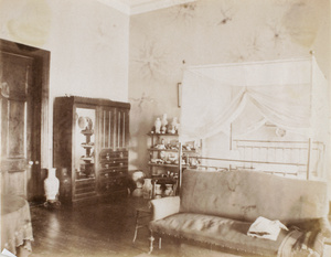 J.C. Oswald's bedroom, 'Tai Hing', Foochow