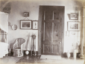 J.C. Oswald's bedroom, 'Tai Hing', Foochow