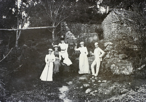 Walking party, Kuliang, 1894