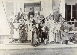 R.W. Mansfield's Fancy Dress Ball at H.B.M.Consulate, 1895