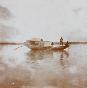Sampan on the Min River, near Foochow