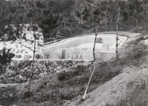 Grave near Kushan Monastery