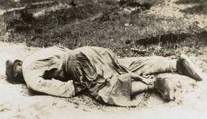 Body of a farmer, near Shanghai