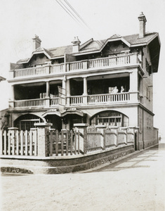 A pair of semi-detached houses, Shanghai