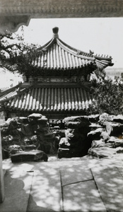 Roof at the Summer Palace, Peking