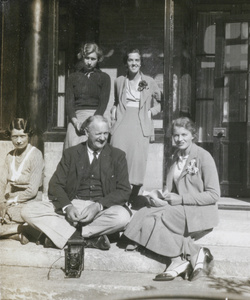 'The Niecery' - Sir Miles Lampson with nieces
