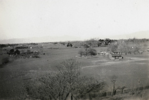 A view over the plain from the British Legation Lodge (Ta Tau Tze), near Beijing