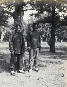 Two Chinese men, probably in Peking