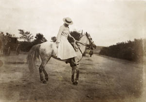 Woman riding