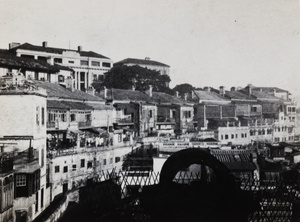 Central Magistracy viewed from Wyndham Hotel, Hong Kong