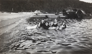 Swimming at Deep Water Bay, Hong Kong