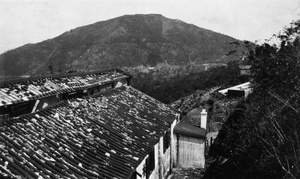 Debris on roof, Hong Kong