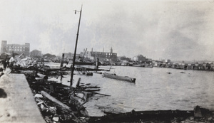 Typhoon debris, Hong Kong