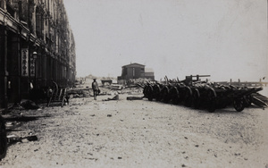 Typhoon damage to Praya, Hong Kong