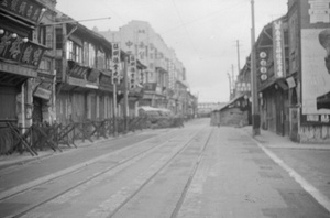 Street barricades and guard posts