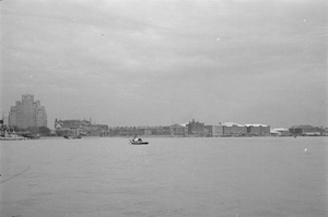 Hongkew Bund and Whangpoo River, Shanghai