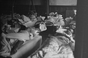 Patients on hospital ward, Shanghai