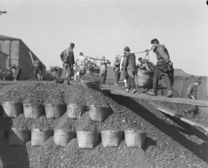 Hauliers with coal, Shanghai