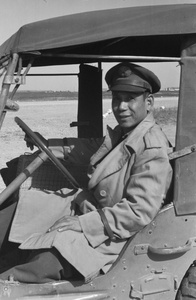 Jeep driver, Civil Air Transport airfield