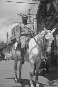 Sikh trooper, Shanghai Municipal Police, Shanghai