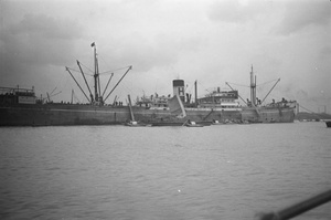 The freight ship SS 'Harpagon', Shanghai