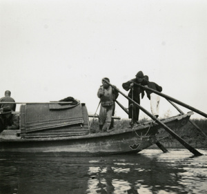 Oarsmen at work