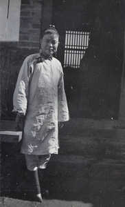 Chinese woman with bound feet