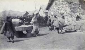 Winnowing and milling grain, c.1902