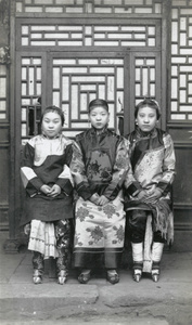 Three young women