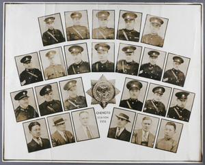 Staff of Chengtu Road Police Station 1934, Shanghai