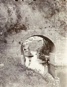 A water gate into a Chinese city