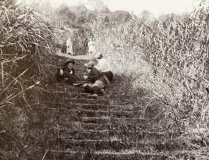 Hill steps, Hangchow