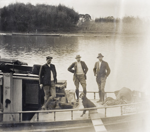 On the houseboat 'Patrol'